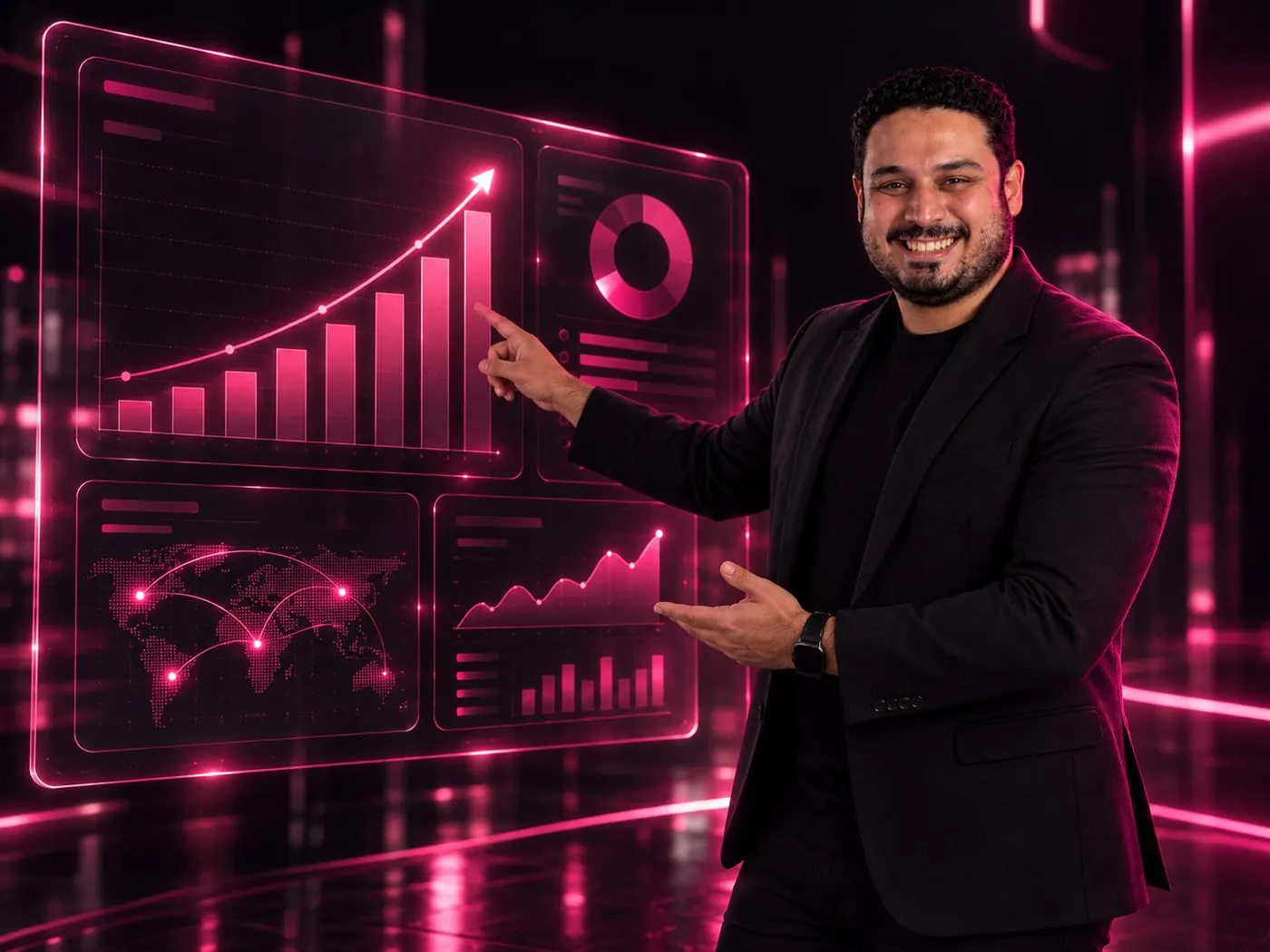 جرجس عماد بيشرح خدمة التسويق الرقمي وإدارة الإعلانات