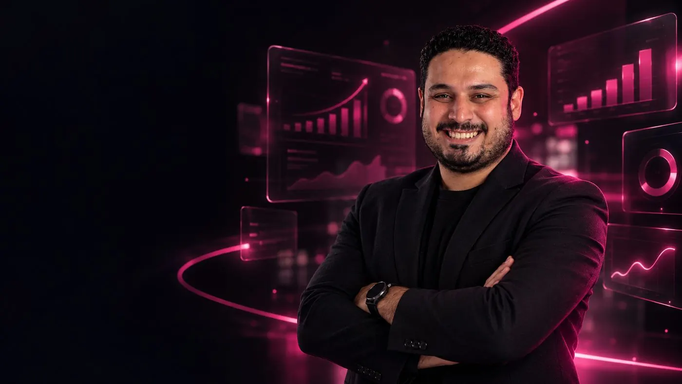 جرجس عماد مؤسس شركة eflogify للتسويق الرقمي