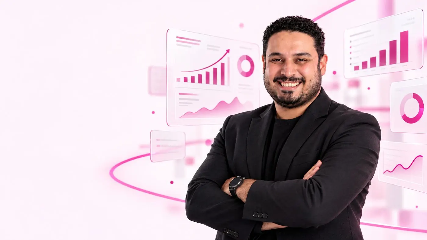 جرجس عماد مؤسس شركة eflogify للتسويق الرقمي